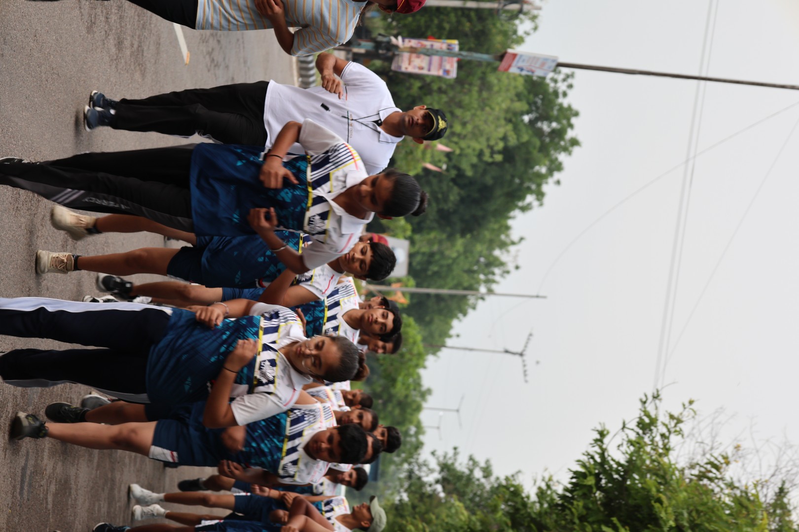 Classroom coaching session at Pratham Defence Academy
